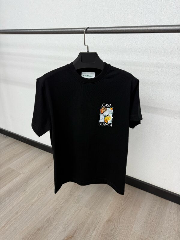 Casablanca Broken T-Shirt Black