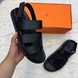 Hermes Genius Sandal Black