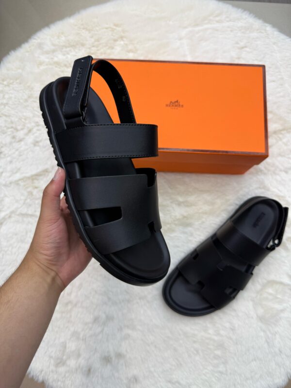 Hermes Genius Sandal Black