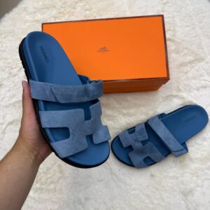 Hermes Genius Sandal Blue