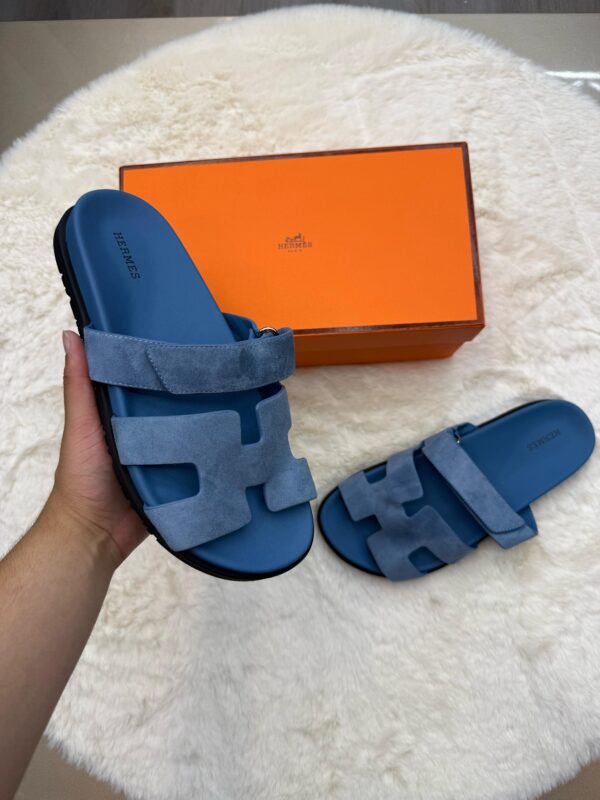 Hermes Genius Sandal Blue