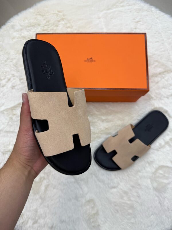 Hermes Izmir Zalm Beige Slippers