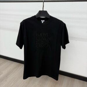 Loewe T-Shirt Logo Mid Zwart