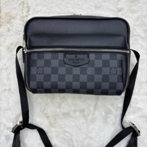 Louis Vuitton Messenger Bag Black Grey