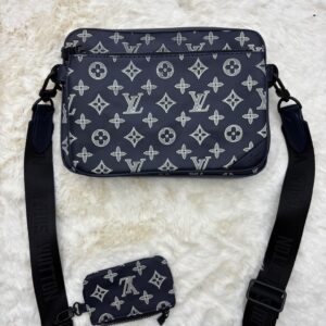 Louis Vuitton Trio Bag Dark Blue