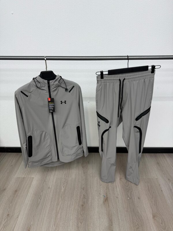 Under Armour Trainingspak Donkergrijs