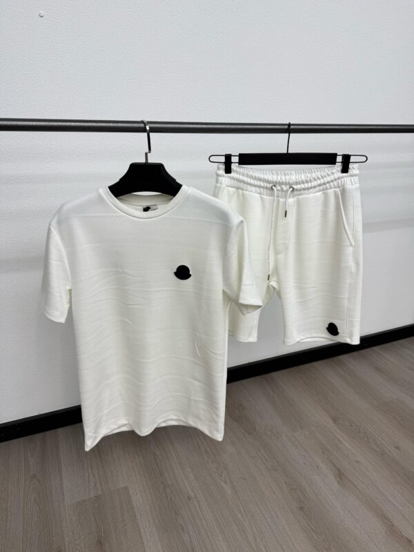 Moncler Zomerset Zwarte Logo Wit