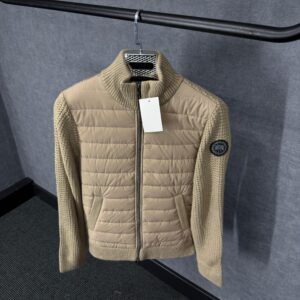 Canada Goose Cardigan Brown, Black Logo
