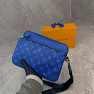 Louis Vuitton Trio Messenger Blue Bag High Quality