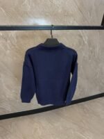 Ami Polo Sweater Purple - Afbeelding 2