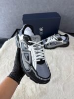 Christian Dior B30 Grey Black , Zwarte zool - Afbeelding 3