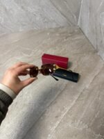 Cartier Brown Double Diamond Cut