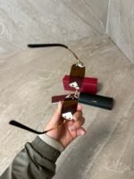 Cartier Brown Small Glasses, Goude C Montuur - Afbeelding 4