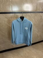 Christian Dior CD Hoodie Light Blue