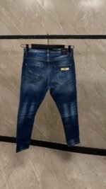 Dsquared2 Blue Jeans, Small Beige Label - Afbeelding 2