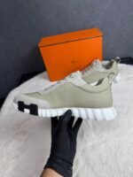 Hermes Bouncing Beige Sneakers - Afbeelding 4