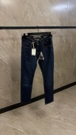 Jacob Cohen Dark Blue, Beige Label