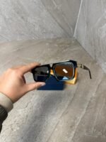 Louis Vuitton Mascot Pilot Square Sun Glasses - Afbeelding 2