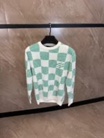 Louis Vuitton Sweater Green / White