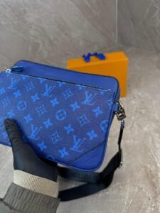 Louis Vuitton Trio Messenger Blue Bag High Quality - Afbeelding 2