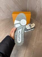 Louis Vuitton Trainers Grey White - Afbeelding 6