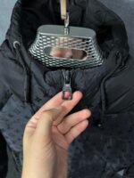 Louis Vuitton Monogram Accent Pillow Puffer Jacket Black High Quality - Afbeelding 5