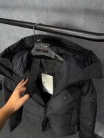 Canada Goose Mac Millan Black, Black Logo High Quality - Afbeelding 4