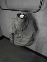 Canada Goose Mac Millan Grey, Black Logo High Quality - Afbeelding 4