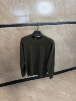 Moncler Gebreidde Sweater Green, Black Logo