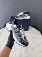 Christian Dior B30 Grey Black , Witte Zool