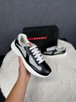 Prada Cups Black White Mat