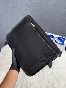 Prada Re-Nylon Bag Black Big Size High Quality - Afbeelding 4