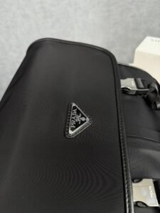 Prada Re-Nylon Bag Black Big Size High Quality - Afbeelding 5