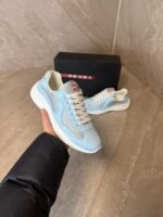 Prada Cups Baby Blue Sneakers