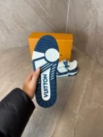 Louis Vuitton Trainers Blue White - Afbeelding 6