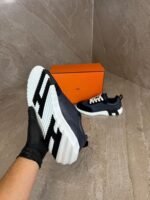 Hermes Bouncing Dark Blue, Black Logo - Afbeelding 4