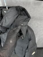 Moncler Vezere Hooded Down Jacket Black + NFC (High Quality) - Afbeelding 7