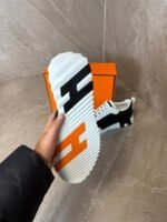 Hermes Bouncing Sneakers Black White - Afbeelding 4