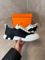 Hermes Bouncing Sneakers Black White - Afbeelding 2