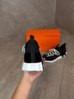 Hermes Bouncing Sneakers Black White, Veters - Afbeelding 4