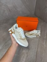 Hermes Bouncing Sneakers Women Beige
