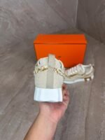 Hermes Bouncing Sneakers Women Beige - Afbeelding 4