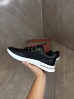 Loro Piana Weekend Walk Sneakers Black Leather - Afbeelding 4